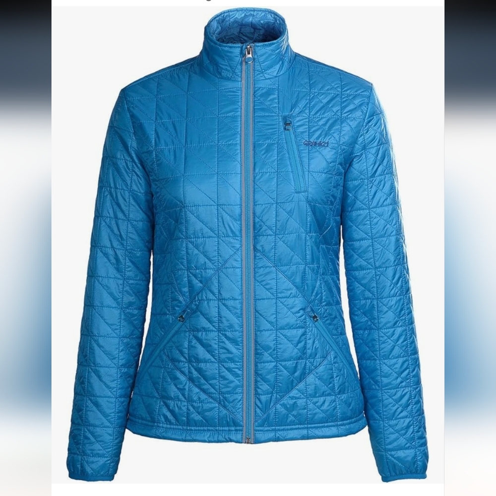 Gramicci Quilted Puffer Jacket - Bright Blue